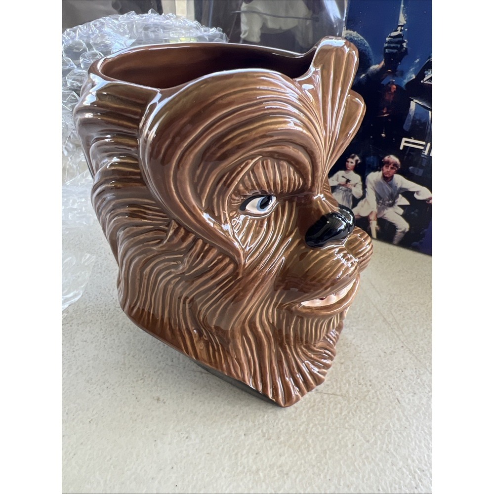Star Wars Chewbacca Figural Mug Classic Collectors Series New in Box
